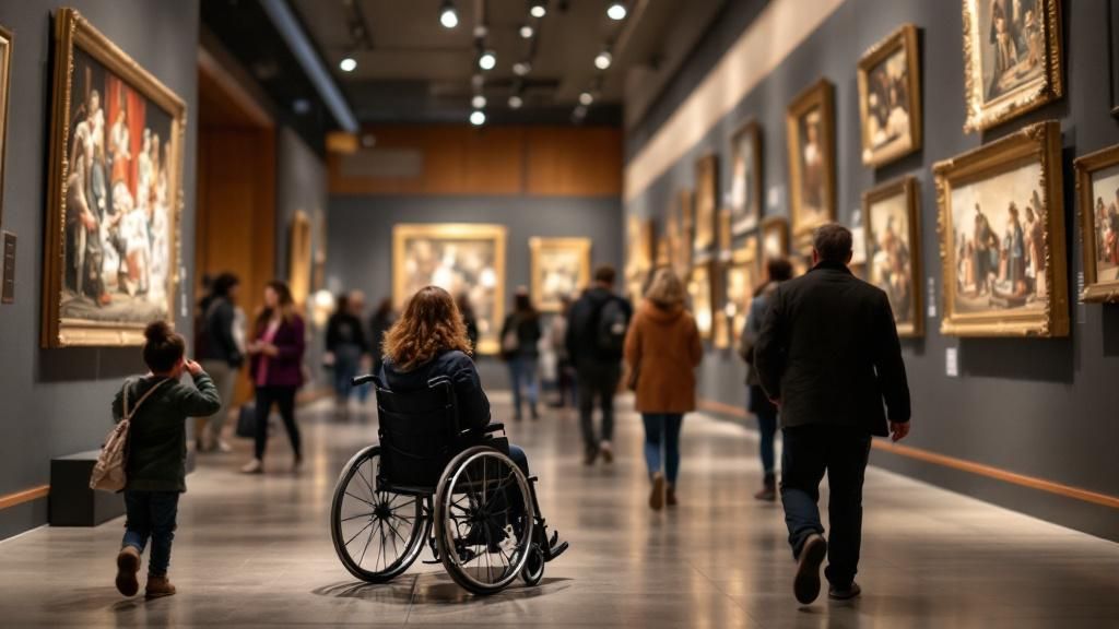Museums across Britain are launching major initiatives to increase accessibility for disabled visitors.